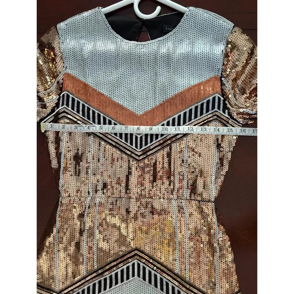 REVOLVE Endless Rose NWT Sparkle Like You Mean It Mini Party Dress Size XS - Picture 10 of 14